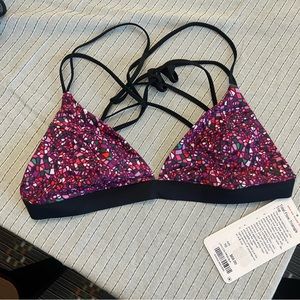 NWT Lululemon Tidal Flow Triangle Top
